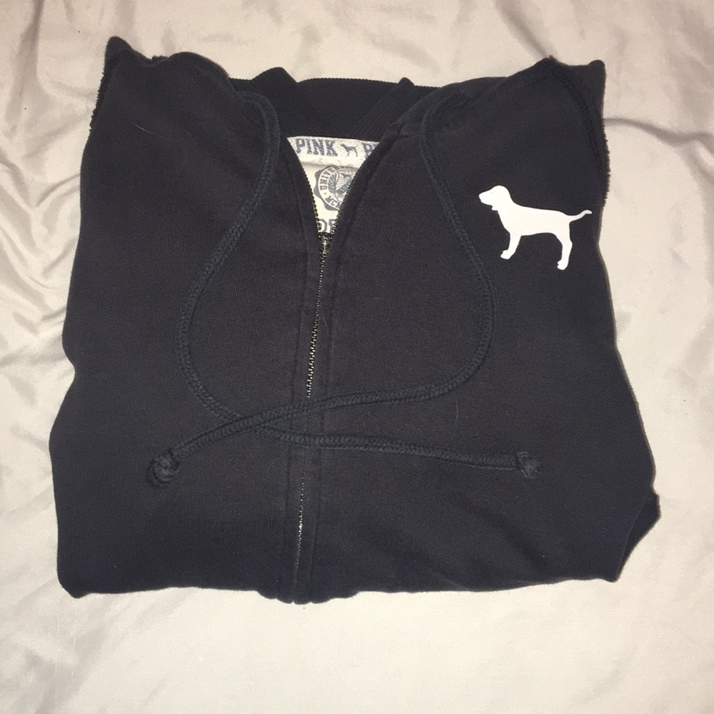 Pink zip up